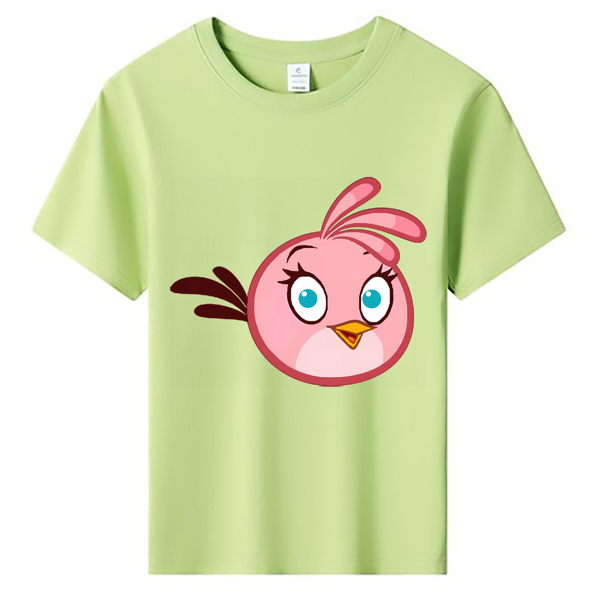（画像用） Angry Birds アングリーバード 綿100％キッズTシャツ（フロントプリント）